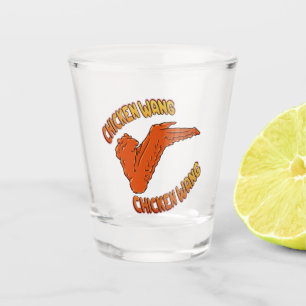 Copo De Shot Vidro-Atirador de Galinha