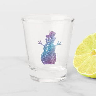 Copo De Shot Vidro de bala de neve