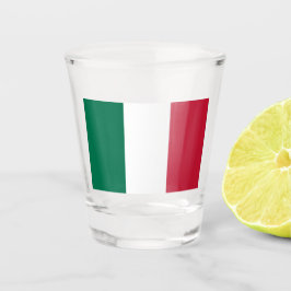 Copo De Shot Vidro De Bandeira Italiano