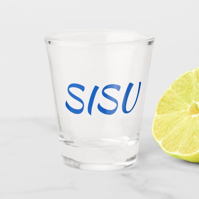 Copo De Shot Vidro de Fecho de SISU (Conjunto de 2) (Frente)