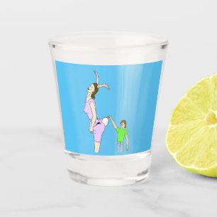 Copo De Shot Vidro de felpudo