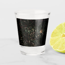 Copo De Shot Vidro De Fogo Do Fireworks