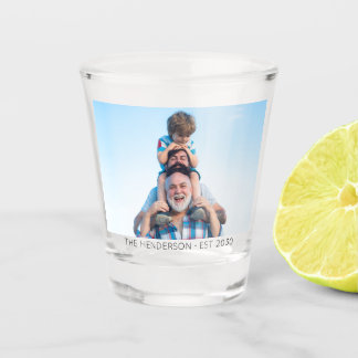 Copo De Shot Vidro de Foto Personalizado Personalizado Personal