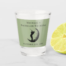 Vidro de hot personalizado | Fim de semana de golf