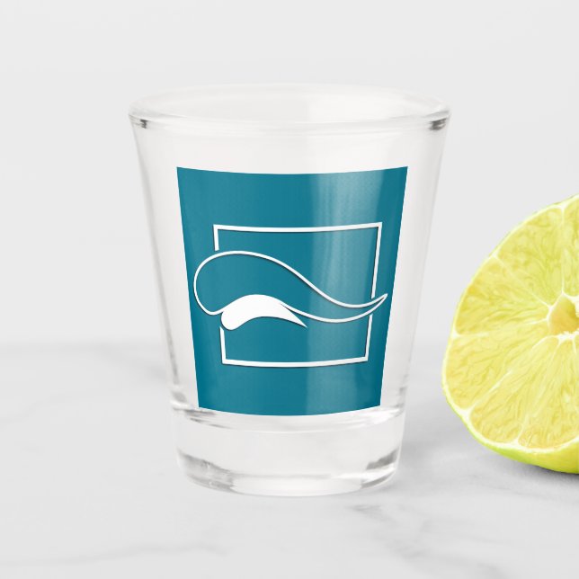 Copo De Shot Vidro de ModernPools (Frente)