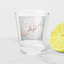 Copo De Shot Vidro de Natal