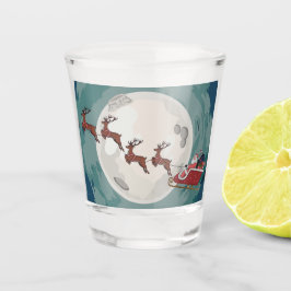 Copo De Shot Vidro de Natal