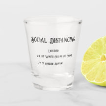 Vidro de novidade em distanciamento social