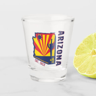 Copo De Shot Vidro de tiro da arizona