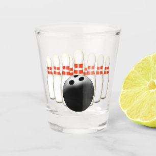 Copo De Shot Vidro de tiro da boliche