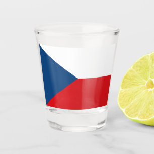 COPO DE SHOT VIDRO DE TIRO DA REPÚBLICA CHECA 