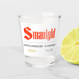 Copo De Shot Vidro de tiro de Smaulgld