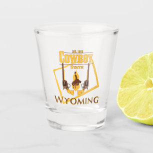 Copo De Shot Vidro de tiro de Wyoming