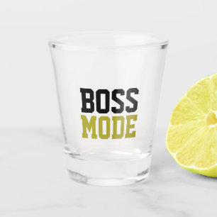 Copo De Shot Vidro de tiro do modo do chefe