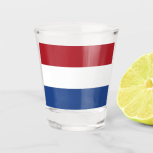 Copo De Shot Vidro de tiro Patriótico com bandeira dos Países