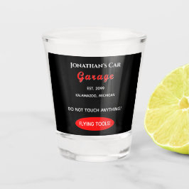 Copo De Shot Vidro De Vidro Mecânico Do Carro Para Garagem Domé