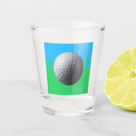 Copo De Shot Vidro do Golf Ball