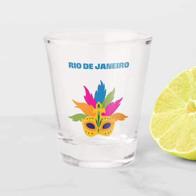 Copo De Shot Vidro do Rio de Janeiro (Frente)