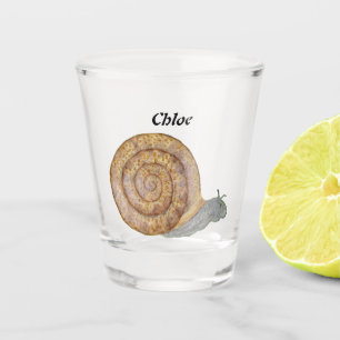 Copo De Shot Vidro do Snail