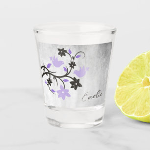 Copo De Shot Vidro-Fogo Personalizado Púrpura