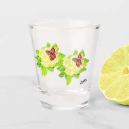 Copo De Shot Vidro-Fogo: Sorte Da Borboleta