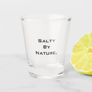 Copo De Shot Vidro-Foto "SaltyByNature"
