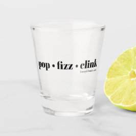 Copo De Shot Vidro loiro boozy