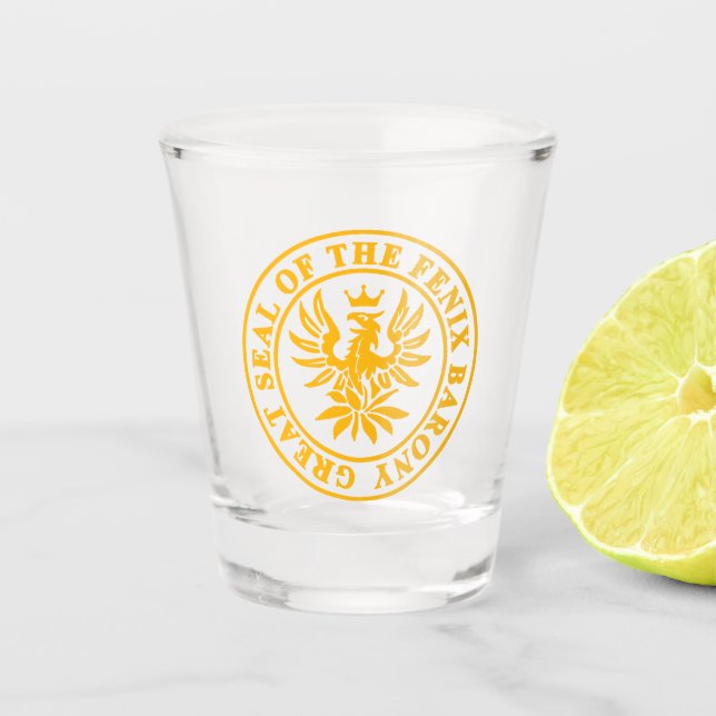 Copo De Shot Vidro quente (Frente)