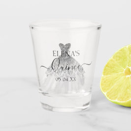 Copo De Shot Vidro quente Aniversário do Partido Quinceanera