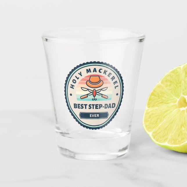 Copo De Shot Vidro quente - Carapau! Melhor Pai Passo Nunca (Frente)