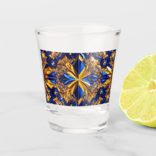 Copo De Shot Vidro quente com cores de Suecia