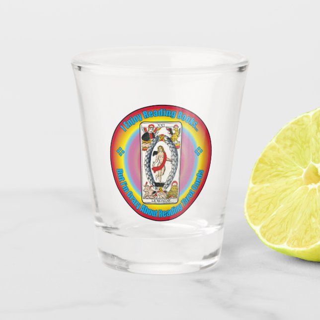 Copo De Shot Vidro quente de Tarot Lover (Frente)