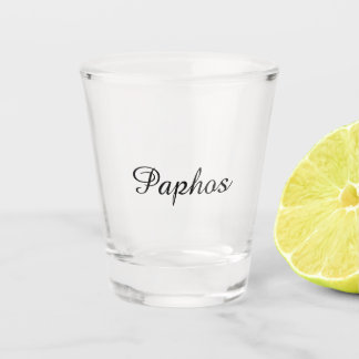 Copo De Shot Vidro quente (Paphos)
