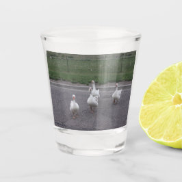 Copo De Shot Vidro Shot Pato