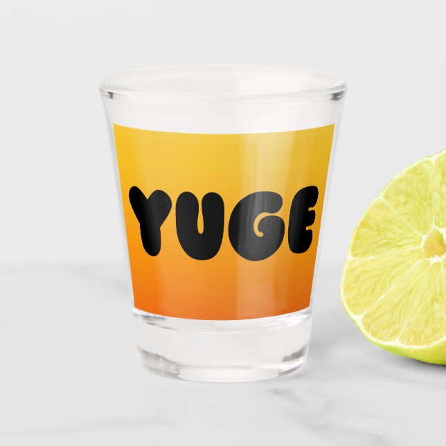 COPO DE SHOT VIDRO YUGE DESIGN SHOT (Frente)