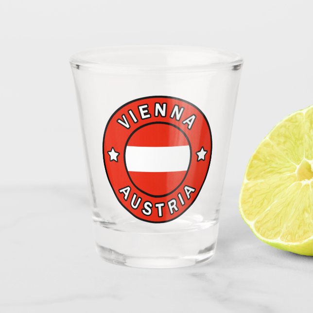Copo De Shot Viena Áustria (Frente)