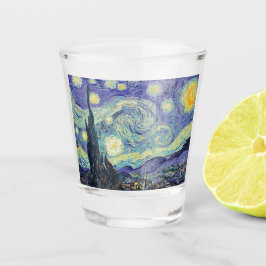 Copo De Shot Vincent Van Gogh A Noite Estrelada