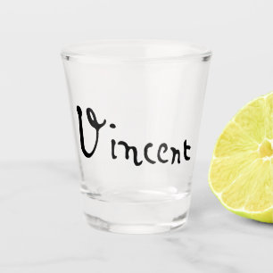 Copo De Shot Vincent Van Gogh Signature