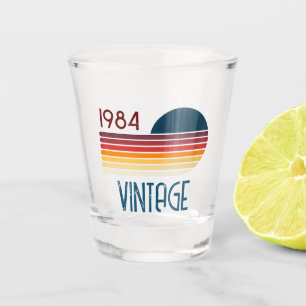 Copo De Shot Vintage 1984 - Stripe Retroativa Sun