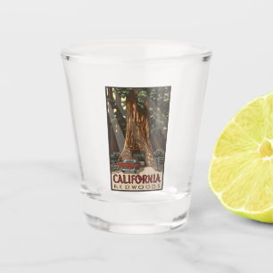 Copo De Shot Vintage California Redwoods Viagem