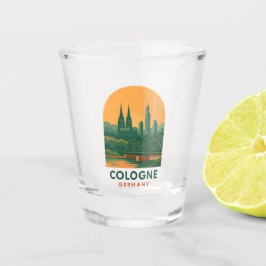 Copo de Shot Vintage Colônia Alemanha – Europa Ret