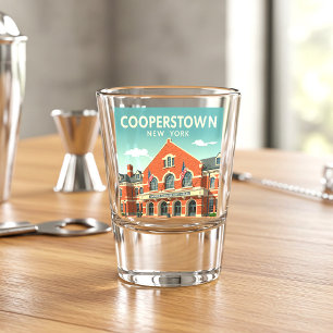 Copo De Shot Vintage Cooperstown New York