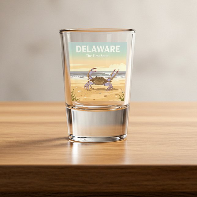 Copo De Shot Vintage Delaware (Criador carregado)