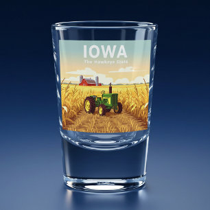 Copo De Shot Vintage Iowa
