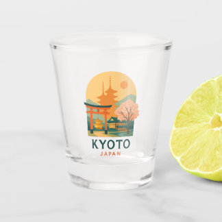 Copo De Shot Vintage Kyoto Japan Shot Glass – Minimalist Travel