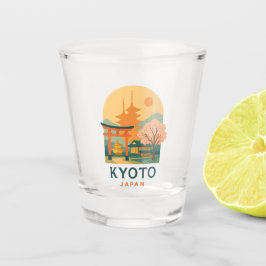 Copo de Shot Vintage Kyoto Japão – Viagem Minimali