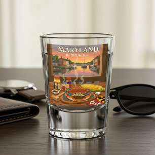 Copo De Shot Vintage Maryland