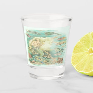 Copo De Shot Vintage Musical Mermaid Party for Big Girls
