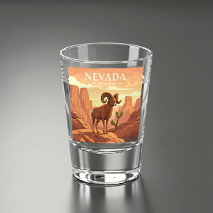 Copo De Shot Vintage Nevada
