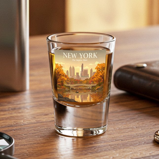 Copo De Shot Vintage Nova York (Criador carregado)